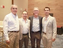 Javier Fernández, Gabriel Ramírez, Miguel Santa Cruz y Rodrigo Tostado. GENTE BIEN JALISCO/Antonio Martínez