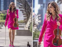 Mariana Ladrón de Guevara. INSTAGRAM/@ladrondeguevara.violinista