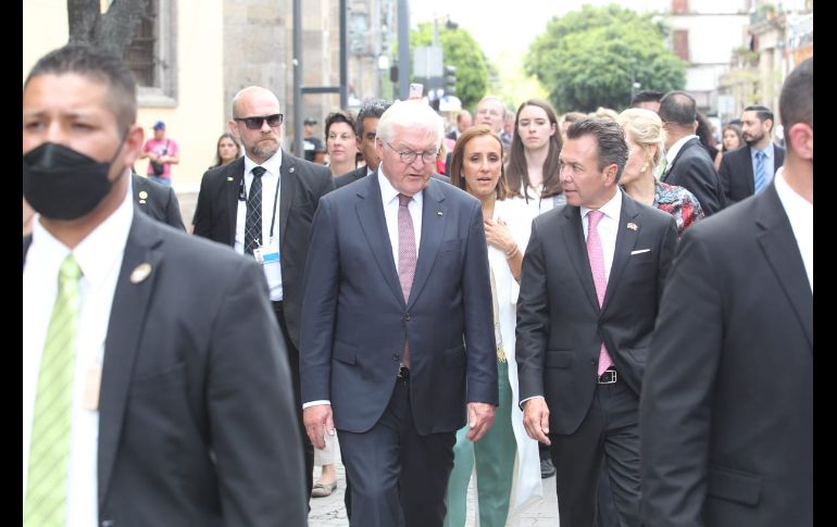 Las autoridades recorrieron distintos puntos emblemáticos del Centro Histórico, además de la Plaza de Armas. EL INFORMADOR/A. Camacho