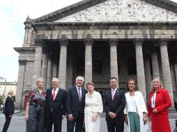 Las autoridades recorrieron distintos puntos emblemáticos del Centro Histórico, además de la Plaza de Armas. EL INFORMADOR/A. Camacho