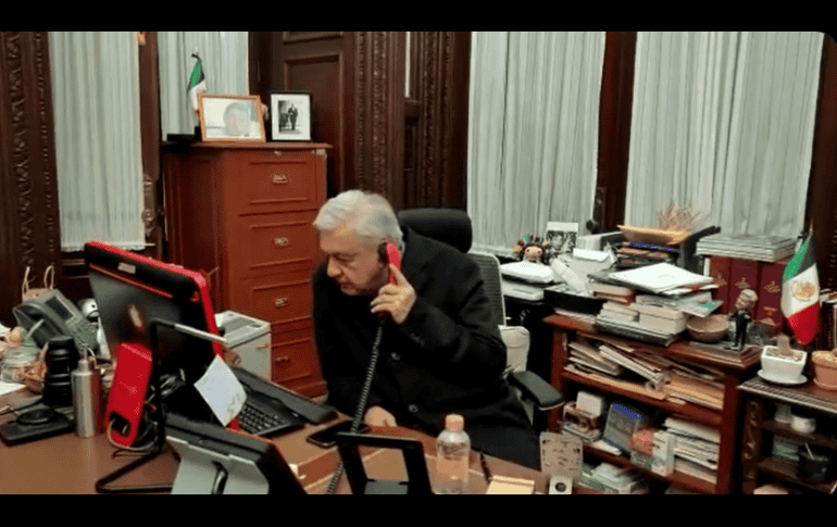 López Obrador precisó que el sismo se sintió en Michoacán, Colima, Jalisco, Guerrero y Ciudad de México. ESPECIAL
