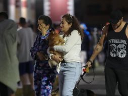 Una réplica del sismo del lunes, de magnitud 6.9, despertó esta madrugada a millones de mexicanos. EFE / S. Gutiérrez