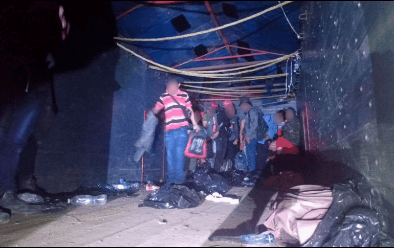 El presunto traficante de humanos se había dado a la fuga al momento que los oficiales encontraron a los migrantes. TWITTER / @ssypcchiapas