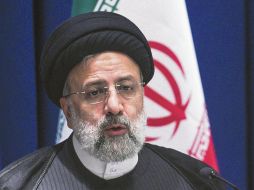 Ebrahim Raisi, presidente de Irán, indicó que seguirá la mano dura contra los manifestantes. AP