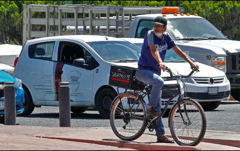 Según revela el ejercicio, ocho de cada 10 ciclistas se mueven principalmente en el municipio de Guadalajara, seguido de Zapopan. EL INFORMADOR / ARCHIVO