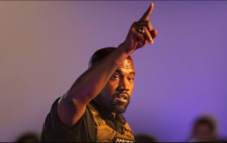 En su campaña de 2020, Kanye West en múltiples ocasiones hizo referencia a sus profundas creencias religiosas. AP / ARCHIVO