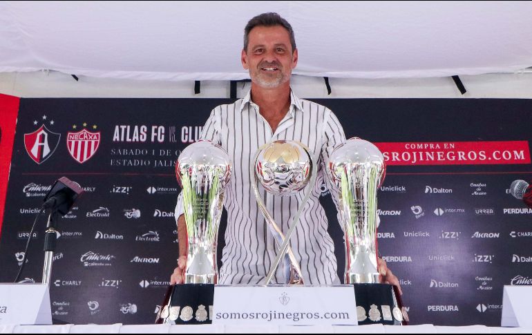 Diego Cocca tomó la decisión de marcharse del Atlas y lo hace con el bicampeonato bajo el brazo. IMAGO7