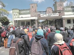 Ayer se llevó a cabo la Jornada Nacional de Lucha ante la Deuda de Justicia del Estado en el Caso de Ayotzinapa. EFE