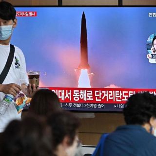 Corea del Norte dispara un misil balístico al mar de Japón