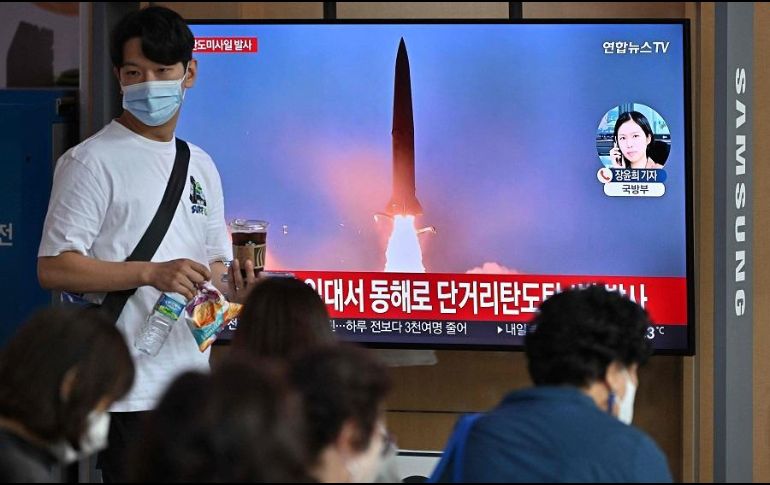 No se han proporcionado mayores detalles sobre el lanzamiento del misil. AFP/J. Yeon-Je