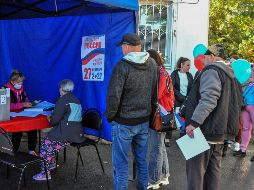 Centro de votación en la región de Rostov. Ucrania y la OTAN no reconocen el proceso de consulta. EFE