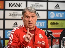 La Selección Mexicana venció a su similar de Perú y eso ha puesto a Gerardo Martino feliz. EFE / ARCHIVO