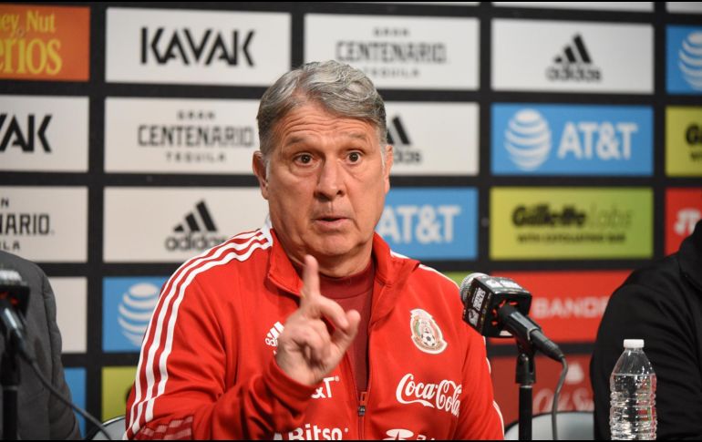 La Selección Mexicana venció a su similar de Perú y eso ha puesto a Gerardo Martino feliz. EFE / ARCHIVO