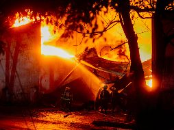 El incendio fue sofocado por Bomberos de Acapulco. EL INFORMADOR / ARCHIVO