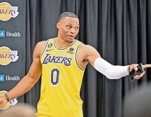 Russell Westbrook  quiere sacarse la espina de la mala temporada anterior. AFP/F. Brown