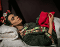 Escultura hiperrrealista de Frida Kahlo realizada por Rubén Orozco. GENTE BIEN JALISCO/Jorge Soltero
