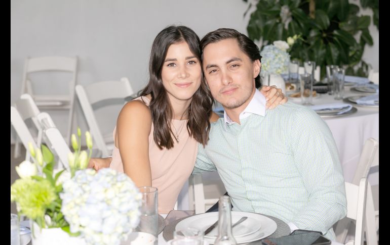 Natalie Toussaint y Ernesto Ampudia. GENTE BIEN JALISCO/Jorge Soltero