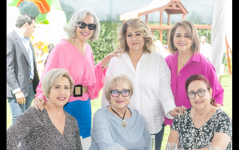 Brenda, Lolis, Olga, Gaby, Blanca y Patricia del Toro.  GENTE BIEN JALISCO/Jorge Soltero