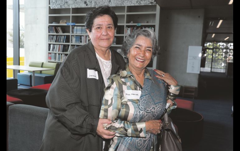 Miss Sol Ávalos y Socorro Arce “Miss Alarcón”. GENTE BIEN JALISCO/Claudio Jimeno
