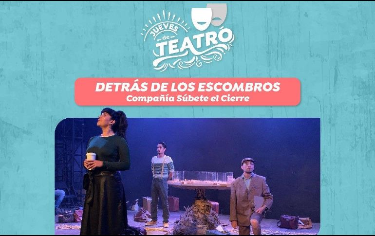 La entrada a esta interesante obra de teatro será libre. ESPECIAL/Secretaria de Cultura