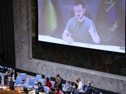 En la tribuna de la ONU, el presidente ucraniano denunció 