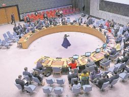 Los miembros del Consejo de Seguridad de las Naciones Unidas revisan el proceso electoral con el que Rusia busca quedarse con territorio de Ucrania.  AFP