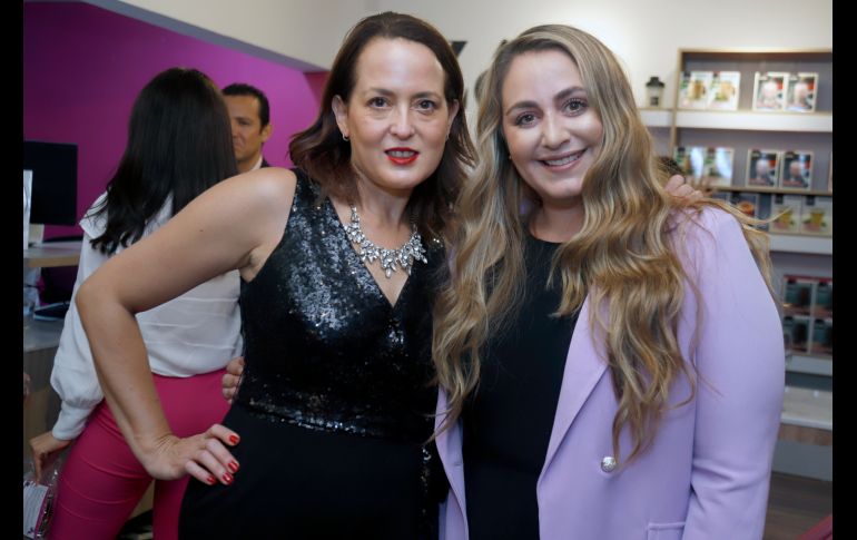 Aida Llamas y Paola Castrejón. GENTE BIEN JALISCO/Claudio Jimeno