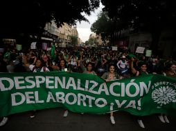 Las iniciativas sobre la interrupción legal del embarazo se presentaron desde noviembre del 2021. EL INFORMADOR/ARCHIVO