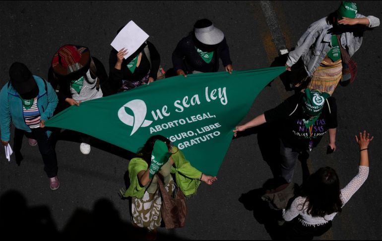 El pañuelo verde se asocia hoy a la consigna: 