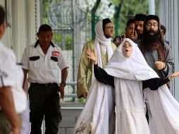 Los pequeños exigen poder estar con sus familiares y no ser deportados a Israel como se pretende. EFE / J. Blanco