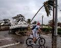 El presidente de Estados Unidos, Joe Biden, aprobará una declaración de zona de desastre sobre los territorios de Florida afectados por el huracán "Ian". EFE / C. Herrera