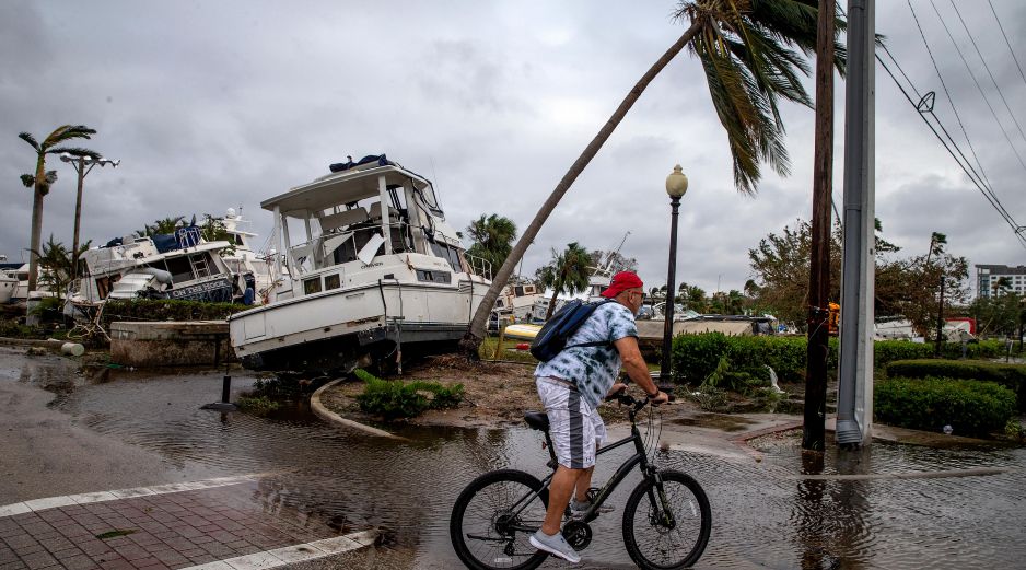 El presidente de Estados Unidos, Joe Biden, aprobará una declaración de zona de desastre sobre los territorios de Florida afectados por el huracán 