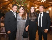 Miguel Montes, Prisma Cuenca, Emilia Guerra y Luis Regalado. GENTE BIEN JALISCO/Antonio Martínez