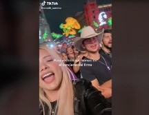 Mediante TikTok, la joven logró encontrar a su enamorado que conoció en el concierto de Grupo Firme. ESPECIAL