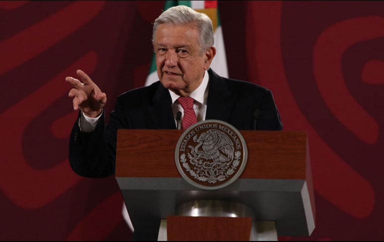 López Obrador asegura que estaría preocupado si su gobierno ocultara cosas o si estuviera metido en negocios, promoviendo la corrupción o violando derechos humanos. SUN / C. Mejía