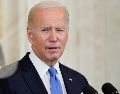 Biden acusa a Rusia de "violar la ley internacional". AP / S. Walsh
