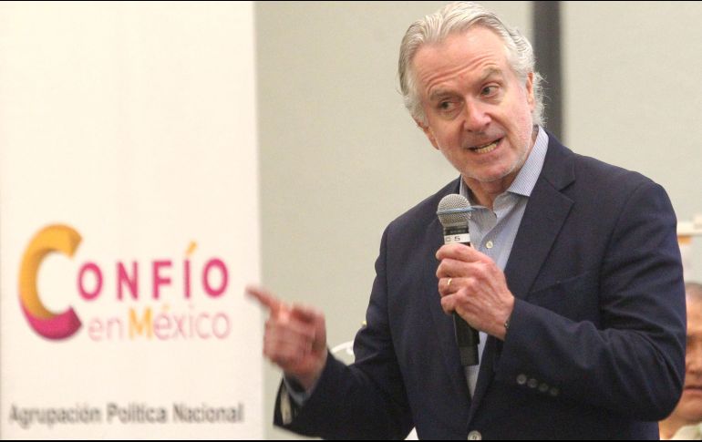 En la entrevista, Santiago Creel rechazó hablar sobre el estado de salud de López Obrador. EL INFORMADOR/ARCHIVO