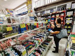 La inflación también fue factor en el incremento de precios en los materiales escolares. EL INFORMADOR/ Archivo
