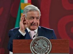 El Presidente Andrés Manuel López Obrador aceptó que ha tenido varios padecimientos de salud. EL UNIVERSAL