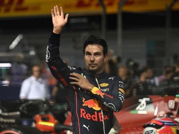 "Checo" saldrá segundo en el Gran Premio de Singapur. AFP / L. Suwanrumpha