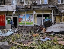 Imagen de una ciudad ucraniana destrozada tras los ataques del ejército ruso. AFP / G. Savilov