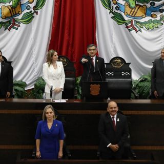 Américo Villarreal toma protesta como gobernador de Tamaulipas