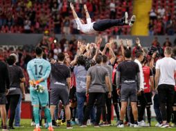 Diego Martín enfatizó que el término “a lo Atlas” no existe más, lo cambió por títulos y demasiadas alegrías para una afición que se había acostumbrado a las penas y fracasos. EL INFORMADOR / C. Zepeda