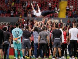 Diego Martín enfatizó que el término “a lo Atlas” no existe más, lo cambió por títulos y demasiadas alegrías para una afición que se había acostumbrado a las penas y fracasos. EL INFORMADOR / C. Zepeda