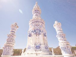 Monumento Papa Pío IX. El obelisco a Pío nono, una de las estampas más tradicionales y bellas de Jamay. ESPECIAL