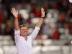 Cocca tuvo la oportunidad de agradecer a los aficionados que se dieron cita en el Estadio Jalisco por todo lo que vivieron juntos. EFE / ARCHIVO