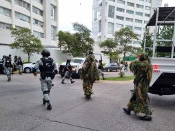 La balacera se registró cerca del centro comercial de la zona de Puerta de Hierro. EL INFORMADOR/ ERNESTO GÓMEZ