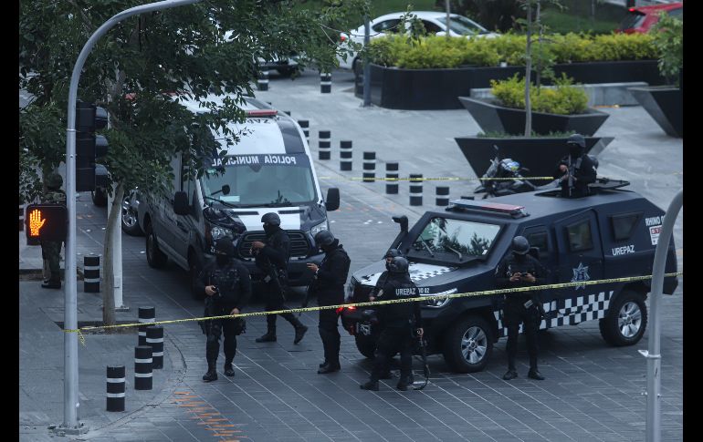 La balacera ocurrió alrededor de las 17: 30 horas. EL INFORMADOR/ C. ZEPEDA