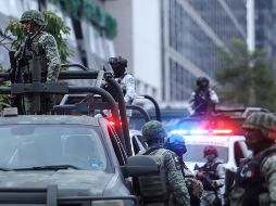 La balacera se registró esta tarde en la zona de Puerta de Hierro en Zapopan. EL INFORMADOR/ C. ZEPEDA