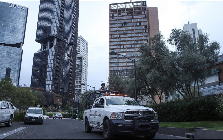 La tarde de este domingo se registró una balacera en Puerta de Hierro que dejó saldo de un muerto y seis lesionados. EL INFORMADOR/ C. ZEPEDA